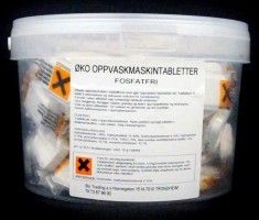 Øko Oppvaskmaskin tabletter fosfat-fri